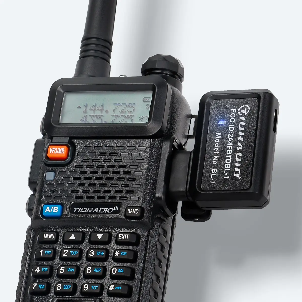 Tidradio Bl-1 Wireless Programmer with Wireless Functionality for Walkie Talkies, Essential Tool for Programming with Reliable Performance, Reliable Device for Communication Devices, Compact Design