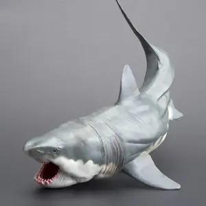 Realistic Animal Model Toy, Detailed Ocean Life Collectible Gift, Perfect Shark Figurine Action Figure for Boys' Room Decor & Playtime Fun