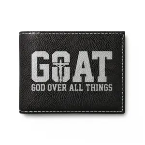 GOAT 'God Over All Things' Bi-Fold Wallet