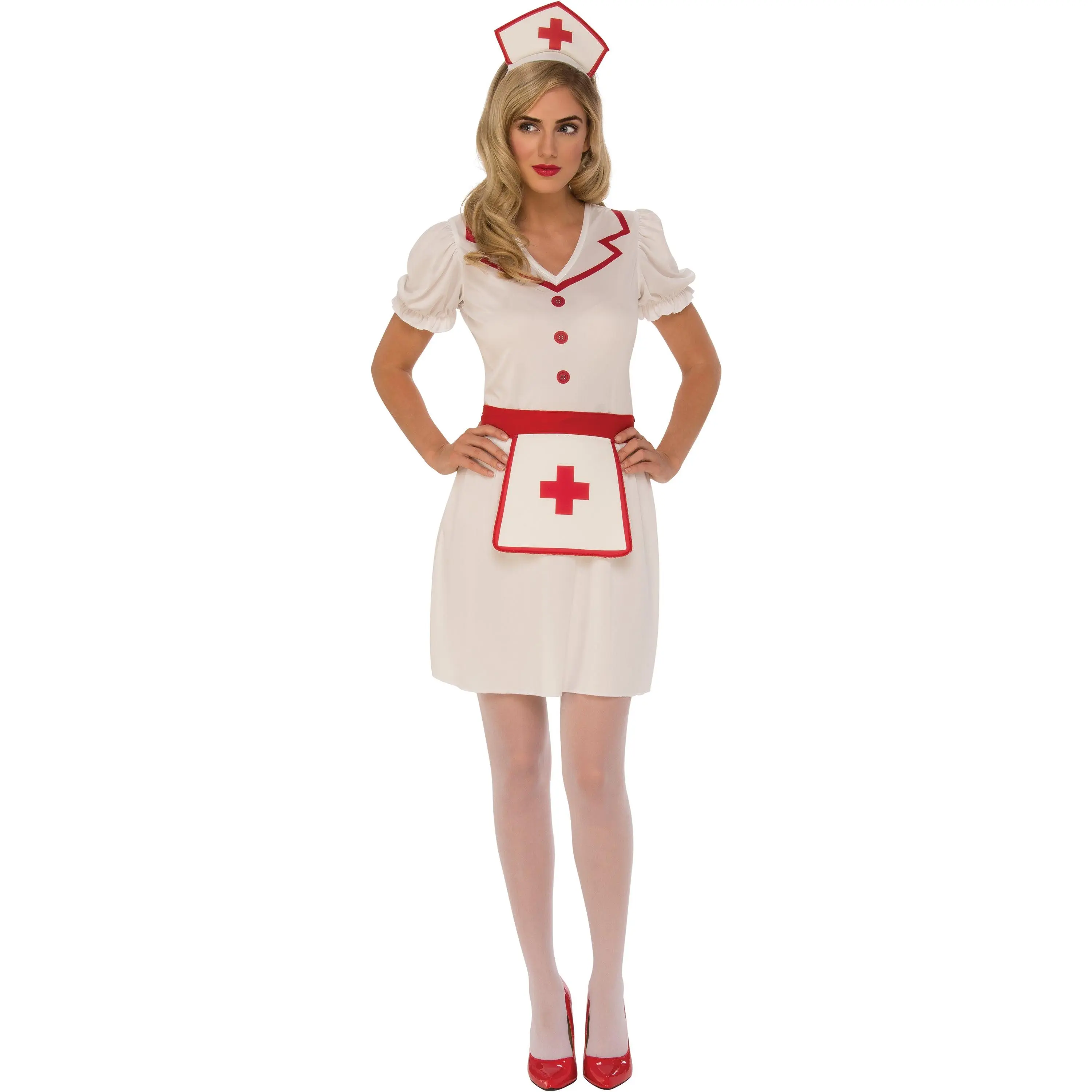 Womens Classic Nurse Costume Dress