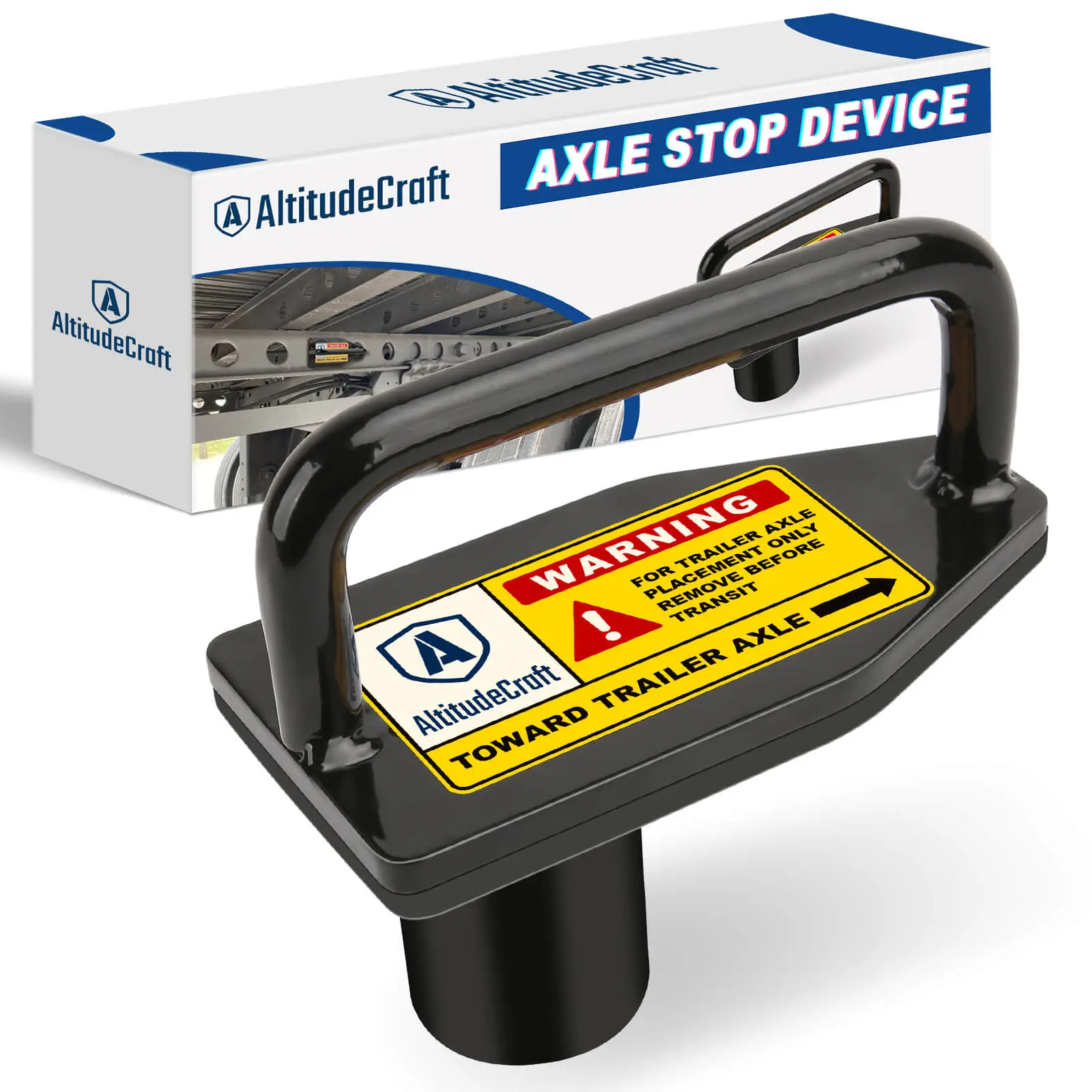 AltitudeCraft Tandem Slide Stopper for Semi Trucks – Heavy Duty Magnetic Axle Lock with Precise Adjustment, Durable Rubber Face, Built for Tough Condi