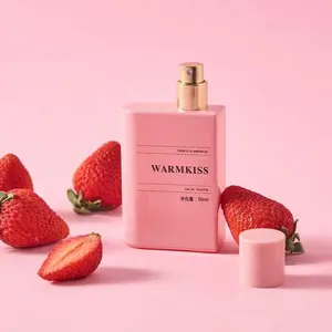 Strawberry Cotton Candy Lady Eau De Toilette-Gourmet Perfume with Strawberry, Cotton Candy and Cocoa Fragrance| Sweet, Fluffy and Addictive| Long-Lasting Arabic Dessert Fragrance liquid brun