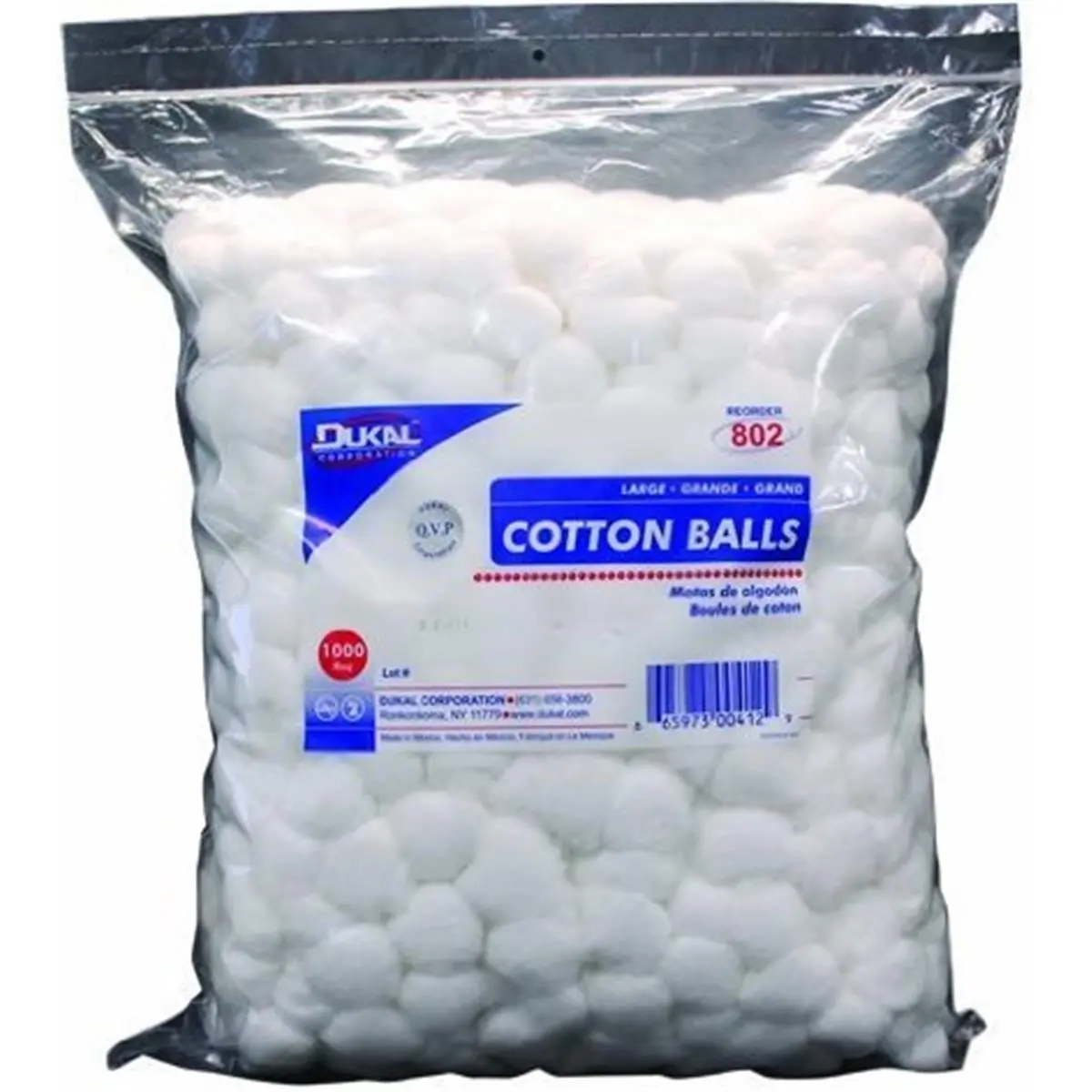 212 MAIN 100% Cotton Balls, DDI 1303948 Dukal Large Case (2 Units), 1000 Pieces, Soft Texture, Size Consistency (Equestrian Sports & Outdoor Leisure Equipment)