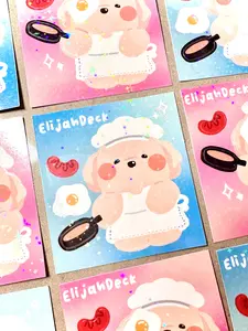 Honey I am cooking Stickers, Waterproof Stickers, Cook Stickers, Baking Sticker, Planner Sticker, Decorate Stickers, Cute Stickers PU Leather