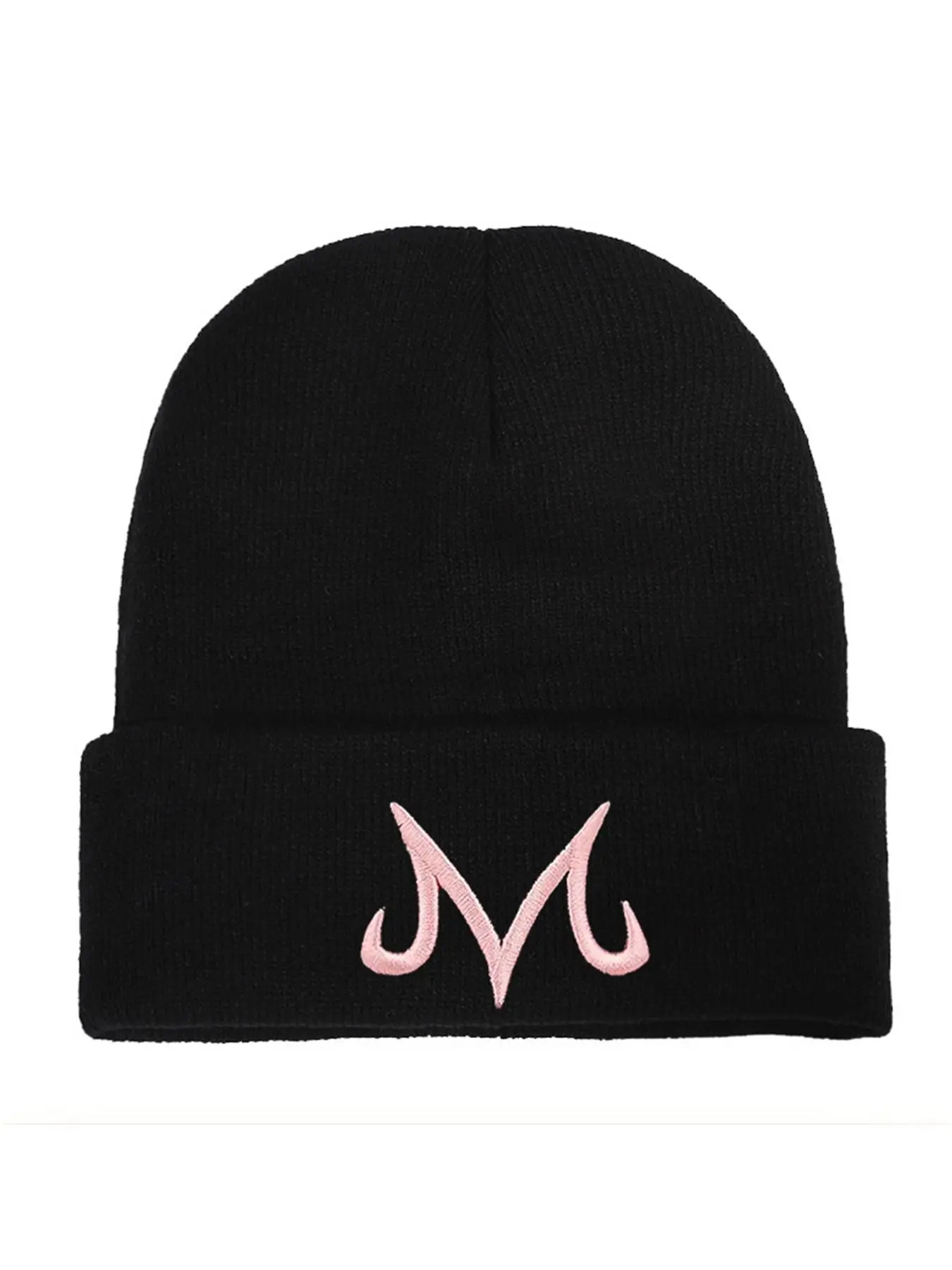 M Letter Embroidery Beanie Hat, Casual Outdoor Sports Hat for Men & Women, Fashion Accessories for Fall & Winter