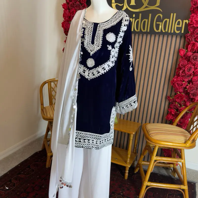 Afghani Dress for Women, Traditional Handcrafted Ethnic Wear, Lightweight Breathable Fabric
