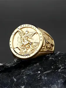 Angle Design Ring, Wedding Promise Rings, Stainless Steel Jewelry for Men & Women, Fashion Jewelry for Party, Daily Clothing Decor, Trendy Jewelry for Birthday Gift