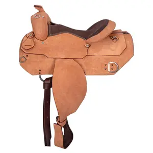 Schneiders Jackson II Roughout Work Saddle