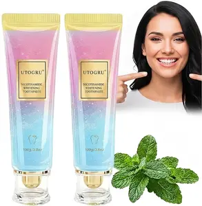 （NEW）SummerVibes Niacinamide Ultra Whitening，Fluoride Free Toothpaste, Long-lasting freshness Anti plaque, Oral Health ManagementTeeth Whitening Solution