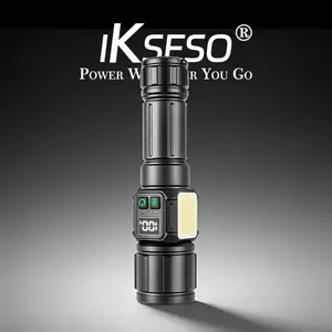 High Power Portable Usb Portable Power SP85S 5200mAh upgraded battery life flashlight featuring a high-density lithium core battery and an intelligent protection system, offering reliable fast charging; suitable for travel and everyday use