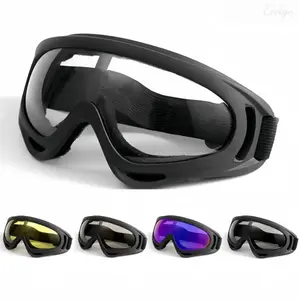 Multi‑Color Outdoor Sports Goggles, Windproof Dust‑Proof Protective Glasses, Anti‑Scratch Adjustable Strap Eyewear for Cycling Skiing Motorcycle