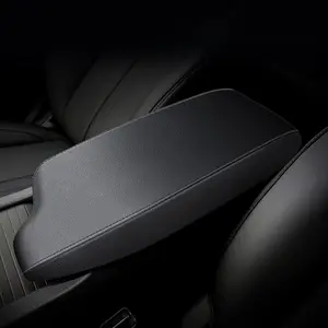 For Hyundai Sonata 2020-2025 Car Center Console Lid Pad Armrest Cover PU Leather
