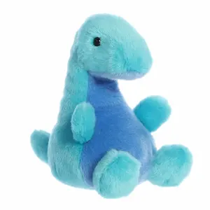 Palm Pals Adorable Glen Loch Ness Monster 5 inch Blue Mini Soft Plush Collectable Stuffed Animal
