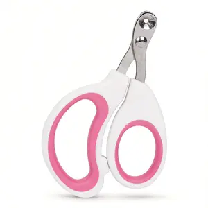 Cat Round Pet Nail Clipper, Dog Cat Small Breed Nail Trimmer, Pet Claw Cutter, Easy-To-Use Animal Grooming Tool, Safe & Comfortable Design