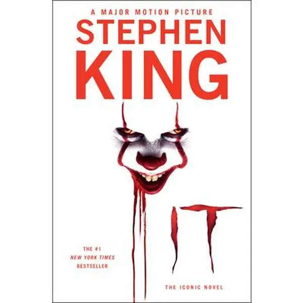 It - Stephen King's Classic Novel, Paperback Book, Inspiration for HBO Max's Series It