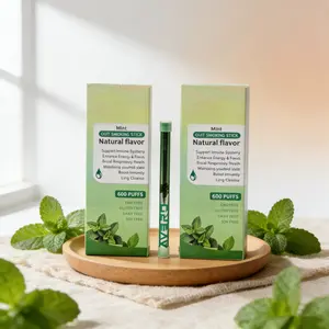 Two-Sided Portable Mint Aroma Nasal Stick, Suited for Late-Hour Work and Study, Extended Road Trips, Business Office Meetings, Hidden Portable Storage & Repeat Refillable Design