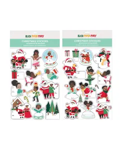 8 Sheet Holiday Gift Tags & Stickers