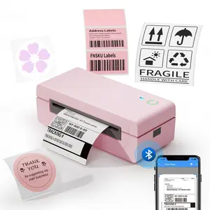【JADENS】 Shipping Label Printer 668BT, Bluetooth Wireless Thermal Label Printer, Compatible with iOS, Android, Windows, Mac, Chromebook, Widely Used for Etsy, Ebay, Shopify, USPS