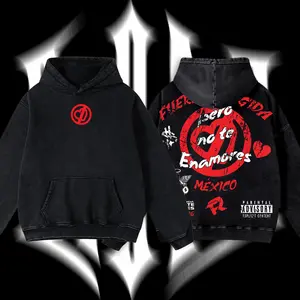 [MusicStyle] Vintage Fuerza Regida Pero No Te Enamores Album #180 Graphic T-Shirt Sweatshirt Hoodie, Tatino Streetwear Fashion, Regional Mexicano Shirt, Fuerza Regida Merch, Menswear Top Y2K Mexico, Pepper Comfort Colors