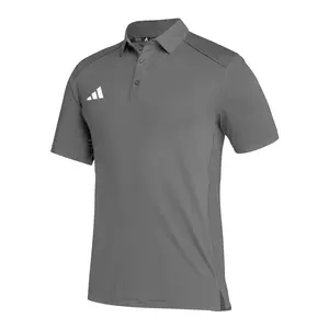adidas Mens Classic Aeroready Short Sleeve Shirt Casual Casual - Grey