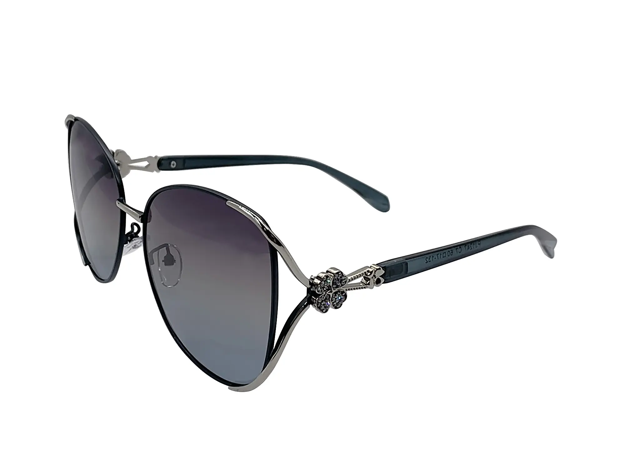 Trendy Square Mirrored Polarized Sunglasses for Women - UV Protection, Reduce Sunset Oversized Square Sunglasses | Bold Luxury Style | Fox  main image 3