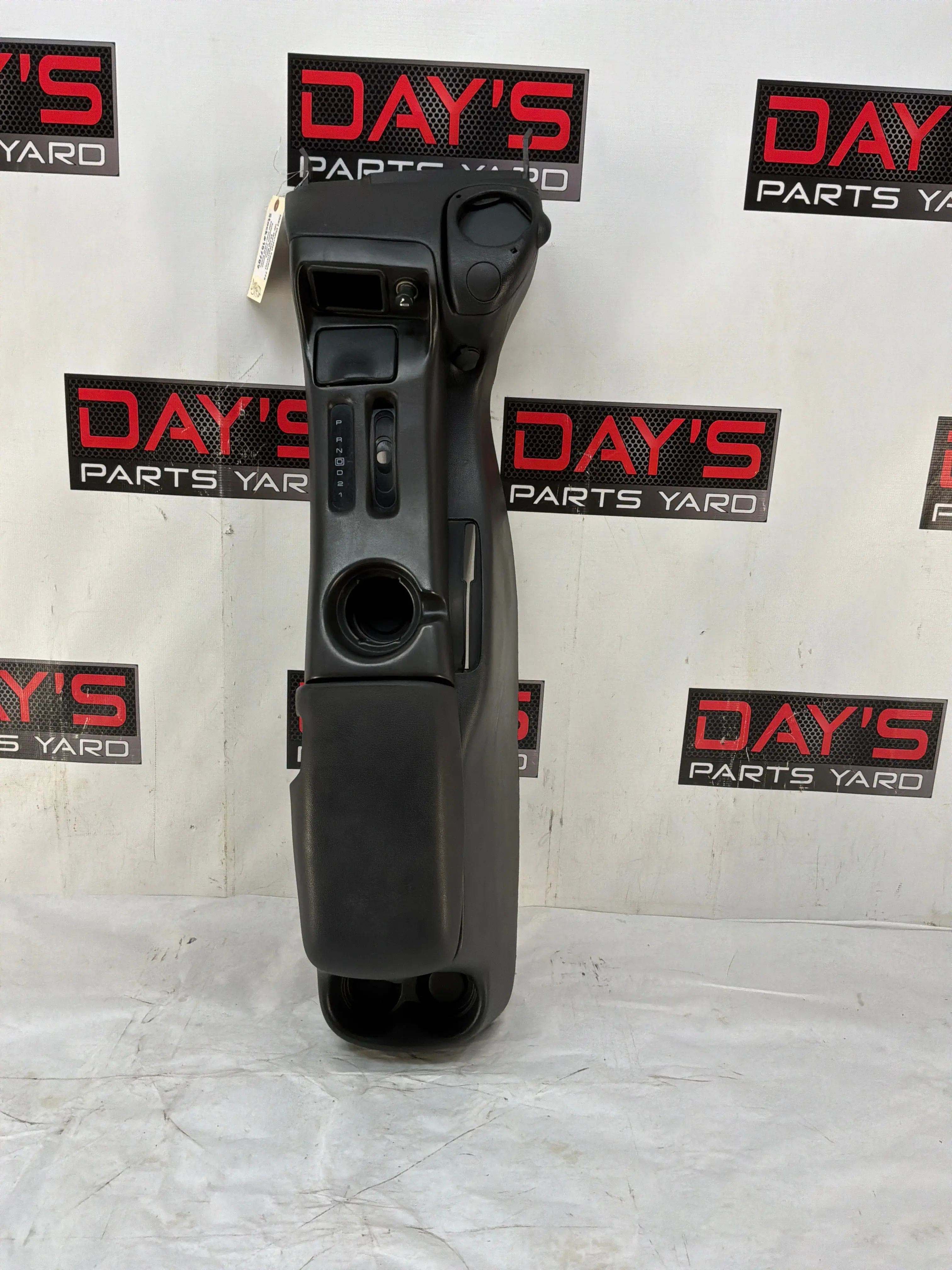 2002 Chevy Camaro Z28 Complete Center Console Arm Rest Assembly Black Ebony OEM