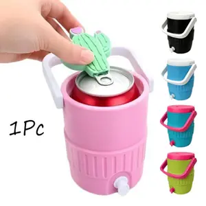3D Printed Insulated Beverage Cup Holder, Mini Can Cooler, Portable Dual-Layer Lightweight Travel Camping Outdoor Insulation ，SleeveUnique party gifts or birthday presents, Drink Holders