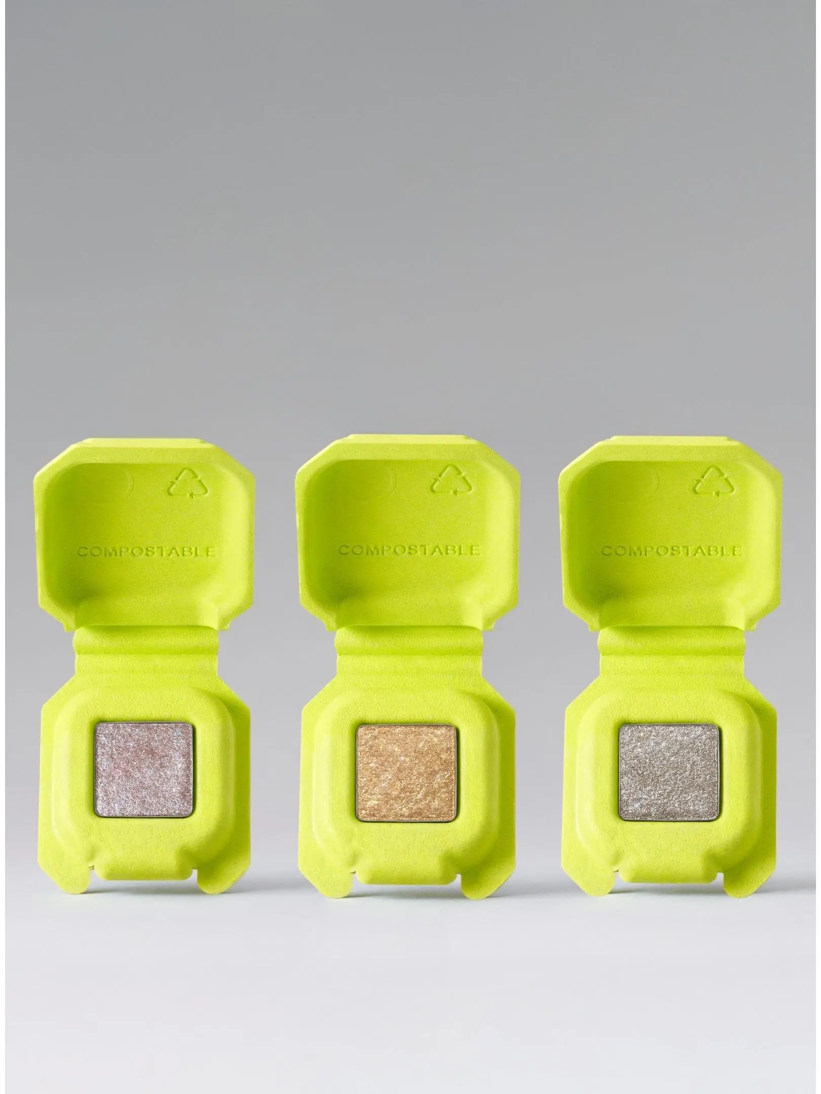 SHIMMERY NEUTRALS TRIO | 3 Shimmer Sparkle Eyeshadow Set | HALF MAGIC BEAUTY