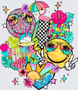Summer vibes smiley