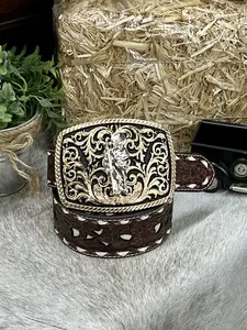 BUCKLE - Rameado San Judas Tadeo Rose Gold and Black
