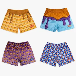 Baseball Lifestyle 101 Shorts | PB&J & Breakfast Collection Mesh Shorts – 5" Premium Mesh Athletic Shorts for Youth & Adults | Lightweight Summer Activewear | Stay Cool All Season | Perfect Gift for Kids & Adults
