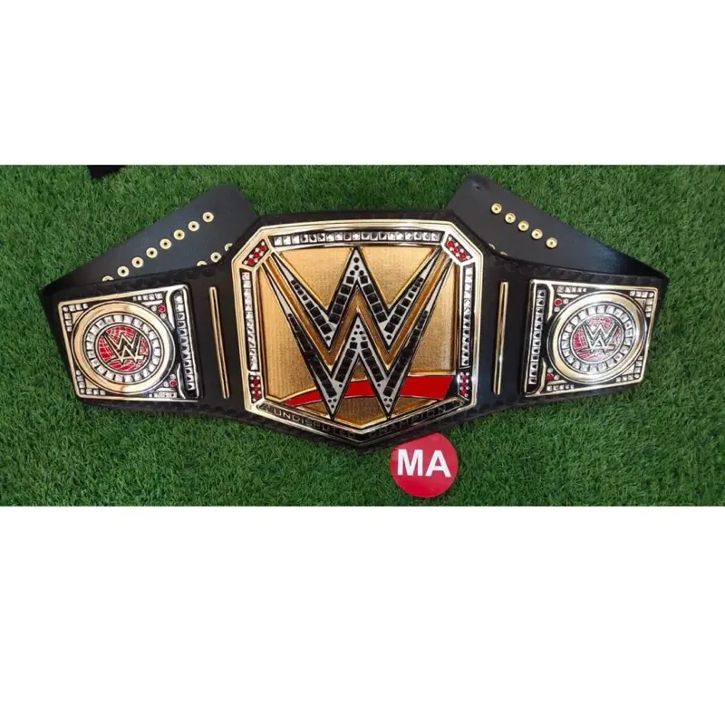 Heavyweight Championship Replica Title Belt 4mm with leathers bag and hardcase