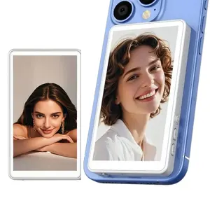 Gifting Essentials for VLOG selfies, monitor screen for convenient live streaming, magnetic mobile phone video log selfie monitor, wireless back camera monitor for live streaming/TK, Selfie Accessories