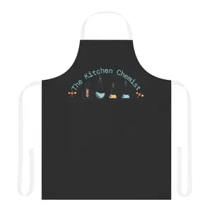 The Kitchen Chemist Apron, 5-Color Straps (AOP)