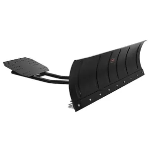 VEVOR Snow Plow Kit, 60in Universal Snow Plow Attachment, Height & Left-Right Adjustable, Quick To Detach, Steel ATV Scrape Blade, 3 Mount Options, Efficient Snows Clearing, for Most ATVs & UTVs, 60 In
