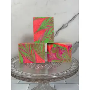 Neon Swirl Soap