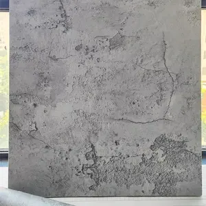 Modern Industrial Style PVC Wallpaper, Waterproof & Stain-Resistant Design, Easy Installation, Perfect for Home Decoration