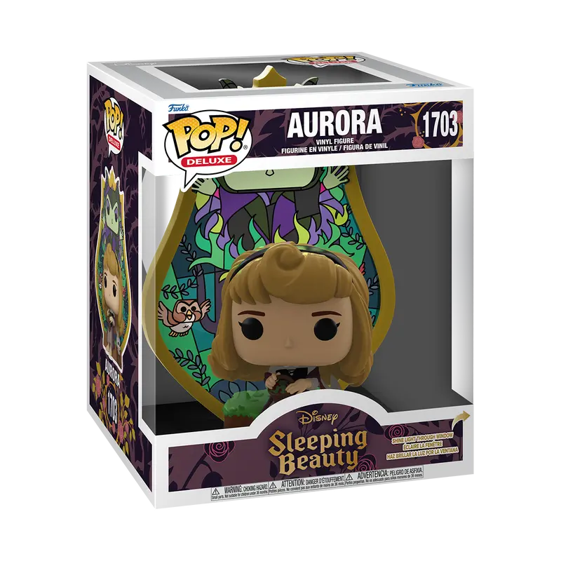 Funko Pop Vinyl Figure Disney Sleeping Beauty Aurora Stained Glass 1703