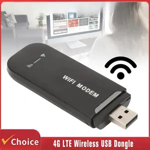 4G WiFi Router Black Up to 10 Users Stable Easy Connection USB Plug and Play 4G LTE Router for Hotspot Micro SIM Card Phone PC  cool tech gadgets