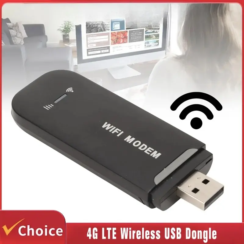 4G LTE Portable WiFi Router Hotspot - Black, Compact, USB Powered, Plug-and-Play, Stable Signal, Micro SIM Slot Compatible, Supports Up to 10 Users, Universal Internet Accessory for Phones/PCs, Internet Portable Wifi
