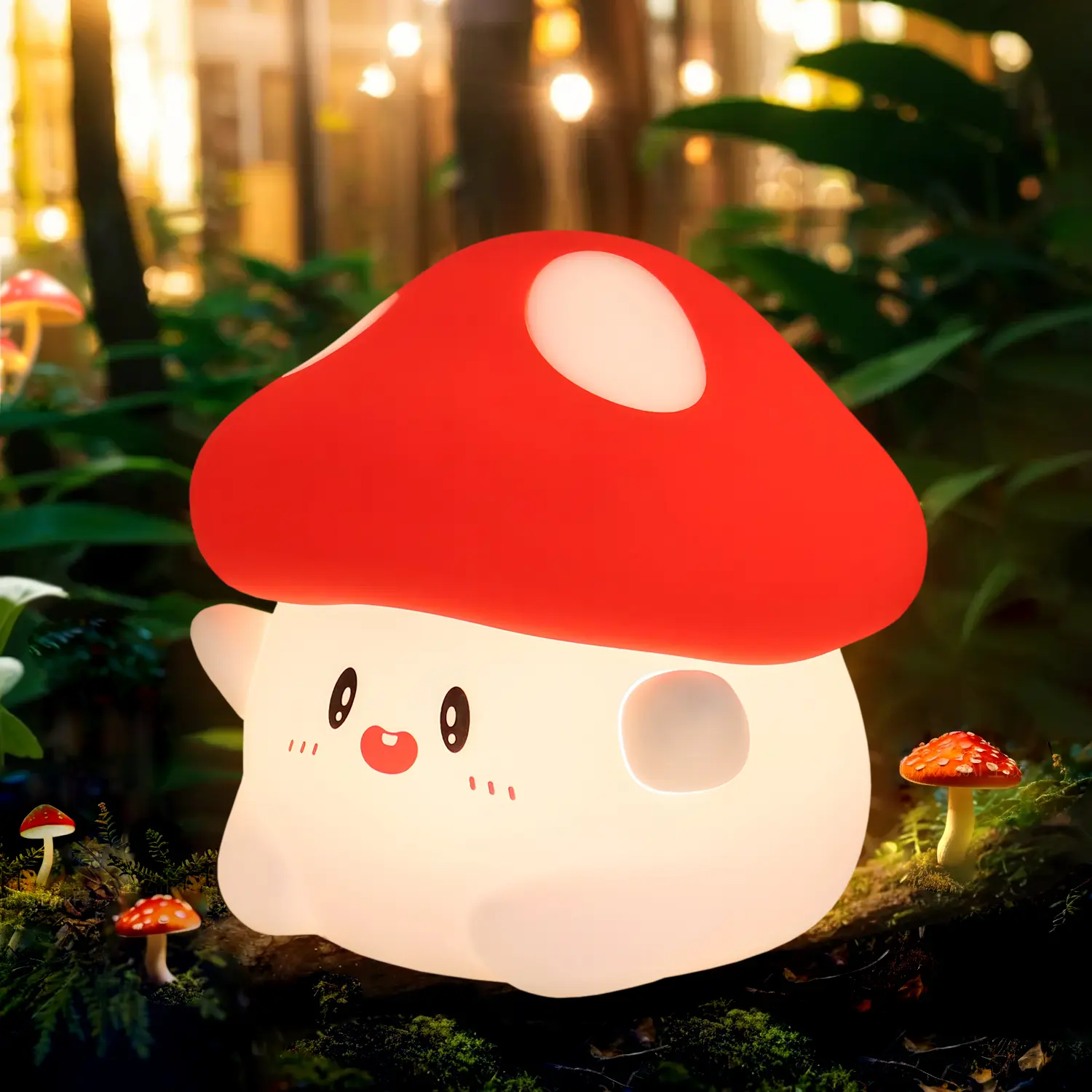 Guamongly Mushroom Night Light,20 Minutes Timer,Sleep light,The Best Gifts