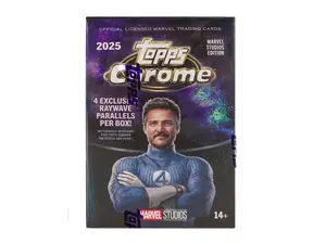 2025 Topps Chrome Marvel Studios Blaster Trading Cards