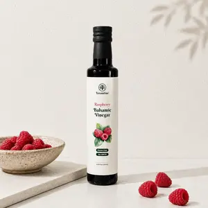 Gourmet Levantine Raspberry Balsamic Vinegar, 8.45 Fl Oz - Fruit-Forward Flavor, Mediterranean Tradition - Ideal for Salads, Grilled Meats