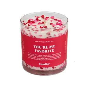 YOU'RE MY FAVORITE VALENTINE'S DAY CANDLE Cherry Decor
