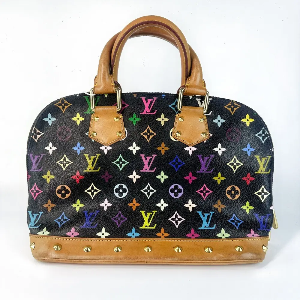 Pre-owned Louis Vuitton 807 Alma PM Multicolor Monogram Handbag