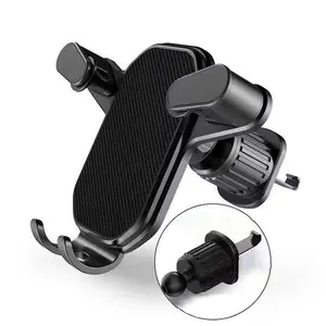 Car Air Vent Phone Holder, Gravity Car Phone Mount, Car Cellphone Mount, Car Phone Navigation Bracket, Car Mount Smartphone, Car Interior Accessories for iPhone Samsung Xiaomi