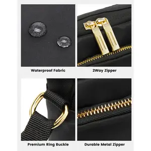 65" Long Strap Women's Crossbody Handbag 1.5 L, Small Crossbody Purse with Multiple Pockets and Adjustable Strap trendy shoulder