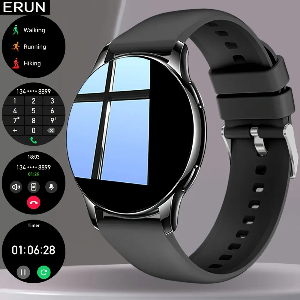 2026 latest model unisex smartwatch featuring multiple sports modes, call notifications, message notifications, hydration reminders, and more—helps balance work and life; an ideal gift choice for men and women. Summer vibe
