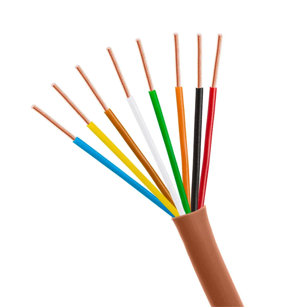 212 MAIN 8/18 Gauge Thermostat Wire, 250 ft Unshielded PVC Jacket Cable, 100% Bare Copper, CL2R Rated, ETL Certified, UL Std 444/Can-CSA Std C22.2 No.214 Compliant, Power-Limited Commercial Wire for HVAC Controls, Heat Pumps, Intercom Systems