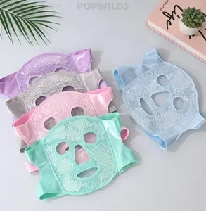 Multifunctional ice mask & eye mask with soft ice bag design. Delivers full-face cooling relief, ideal for post-surgery recovery. Ultra-comfortable and gentle on skin, perfect for soothing, relaxing and daily facial care anytime.